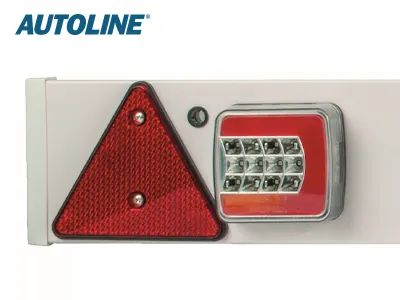 AUTOLINE LED-Tail Light Kit - Glo Trac Priekabos Galinių Žibintų Komplektas su Instaliacija (12-24V) - Attēls 3