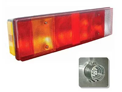 Vignal 7 funkcijų galinis žibintas sunkvežimiams su šoniniu žymėjimo žibintu, atšvaitu ir numerio apšvietimu