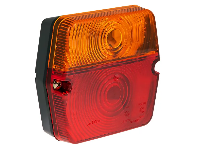 AUTOLINE Universalus Galinis Žibintas 3-Funkcijų su Numerio Apšvietimu, 12-24V - Ledbarzibintai.lt