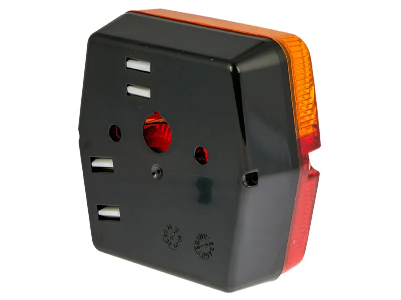 AUTOLINE Universalus Galinis Žibintas 3-Funkcijų su Numerio Apšvietimu, 12-24V - Attēls 2