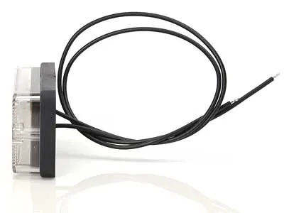 LED Galinis Rūko Žibintas - Skaidrus Lęšis, ECE Sertifikuotas, 12-24V, IP66/68 Apsauga - Attēls 3