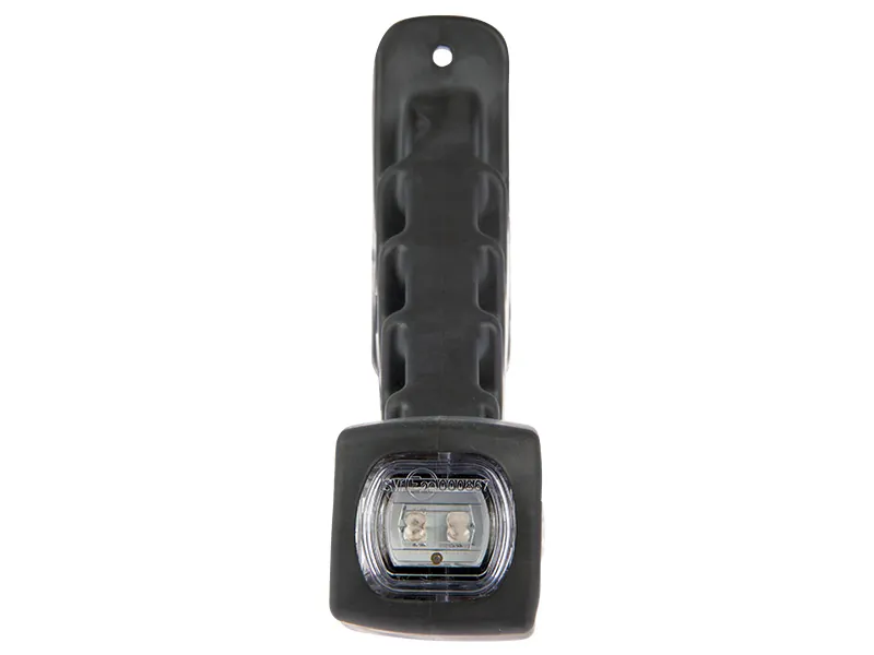 WAS LED šoninis gabaritinis žibintas su gumine kojele, ECE patvirtintas, 12-24V - Attēls 2