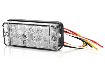 LED Galinis Žibintas su Stabdymo, Posūkio ir Galinėmis Šviesomis, Universalus 12-24V, ECE Patvirtintas