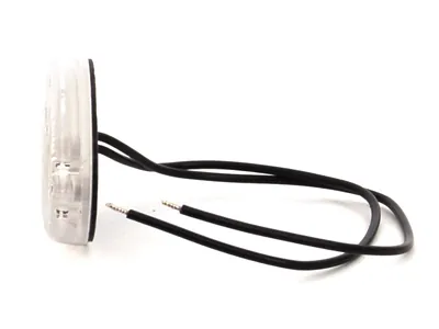 WAS LED Šoninis Gabaritinis Žibintas (Baltas) su Reflektoriumi - ECE Sertifikuotas - 12-24V - Attēls 2