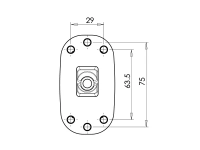 WAS LED Šoniniai Gabaritiniai Žibintai su Tiesiu Gumos Laikikliu, 12-24V, ECE Sertifikuoti - Attēls 4