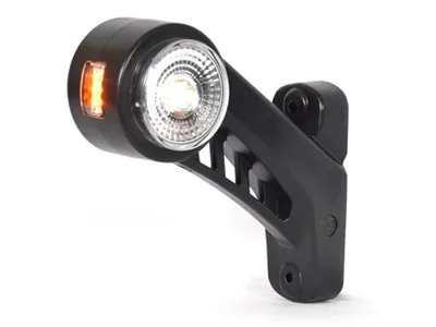 WAS LED šoninis gabaritinis žibintas - baltos/raudonos/geltonos spalvos, ECE sertifikuotas, 12-24V - Attēls 2