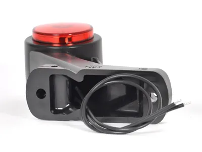 WAS LED šoninis gabaritinis žibintas - baltos/raudonos/geltonos spalvos, ECE sertifikuotas, 12-24V - Attēls 3