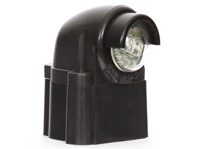 WAS LED Numerio Apšvietimas - Juodas Guminis su Prailginimu, ECE Sertifikatas, IP66/68, 12-24V - Attēls 3