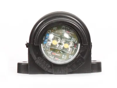 WAS LED Numerio Apšvietimas - Juodas Guminis su Prailginimu, ECE Sertifikatas, IP66/68, 12-24V - Attēls 4