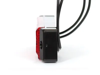 WAS LED Raudonas Galinis Pozicinis Žibintas - ECE Sertifikuotas, 12-24V, Dulkėms ir Vandeniui Atsparus - Attēls 2