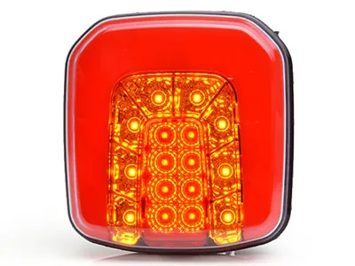 WAS LED Galinis Žibintas 12-24V, ECE/ADR Sertifikuotas, 3-in-1 Funkcija, Kompaktiški Matmenys - Ledbarzibintai.lt