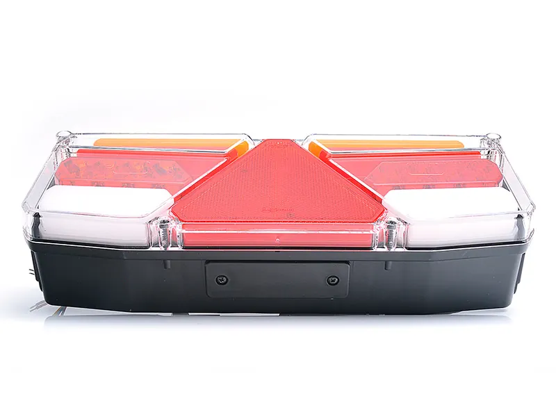 WAS LED Galinis Žibintas Priekaboms su Dinaminiais Posūkiais, IP56 Apsauga, 12-24V, 6 Funkcijos - Attēls 2