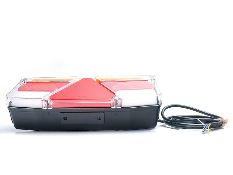 WAS Dinaminis LED Galinis Žibintas Priekaboms ir Puspriekabėms 12-24V, IP56, 2m Kabelis - Attēls 2