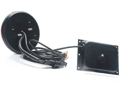 LED Galinis Žibintas su Neoninio Efekto Indikatoriumi | 24V | ECE Sertifikuotas | IP66/68 Apsauga - Attēls 2
