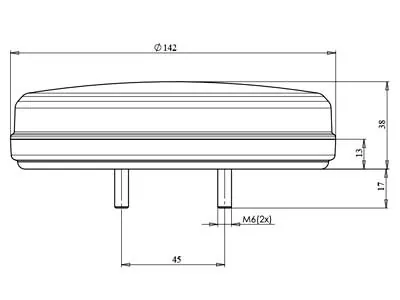 LED Galinis Žibintas su Neonine Funkcija, 24V, IP66/68, Ratinis Dizainas, Dinaminis Posūkio Signalas - Attēls 3
