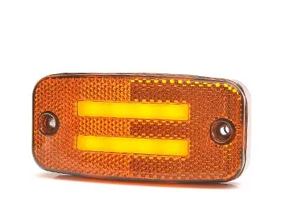 WAS LED Šoninis Gabaritinis Žibintas su Posūkio Indikatoriumi, ECE Sertifikuotas, 12-24V, Neoninės Apšvietimo Technologija