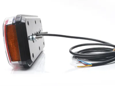 WAS LED Galinis Multifunkcinis Žibintas Priekaboms, 12-24V, Dešinės Pusės, IP66/68, ADR - Attēls 3