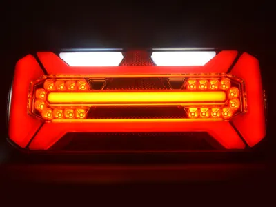 WAS LED Galinis Multifunkcinis Žibintas Priekaboms, 12-24V, Dešinės Pusės, IP66/68, ADR - Attēls 4