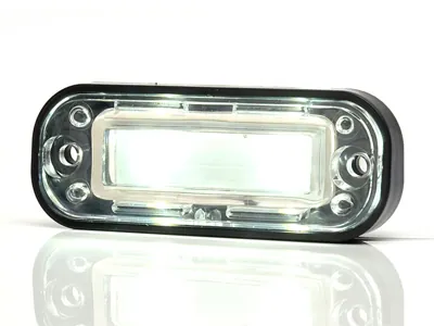 WAS LED Numerio apšvietimas 12-24V, ECE, SAE/DOT sertifikuotas, universalus montavimas