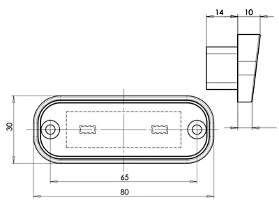 WAS LED Numerio apšvietimas 12-24V, ECE, SAE/DOT sertifikuotas, universalus montavimas - Attēls 4