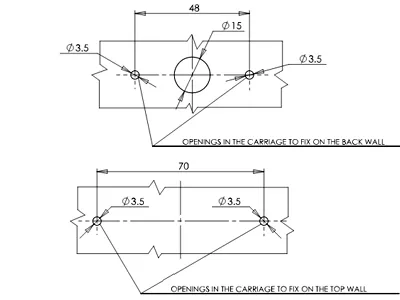 LED Dienos žibintai 334lm - Aukšto ryškumo (4 LED) - 12-24V - ECE patvirtinti - Kompaktiškas dydis 146.5x32.8x50mm - Attēls 8