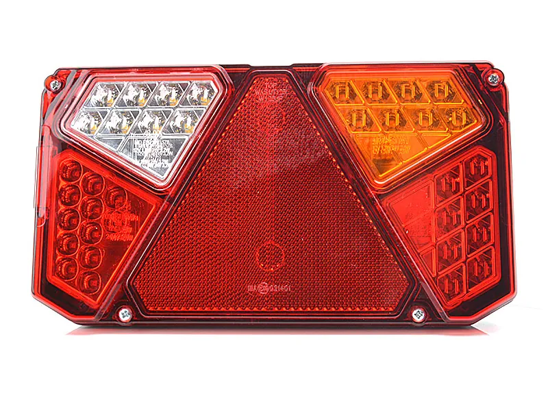 WAS LED galinis žibintas priekaboms | Universalus 6 funkcijų | 12-24V | Ypač atsparus