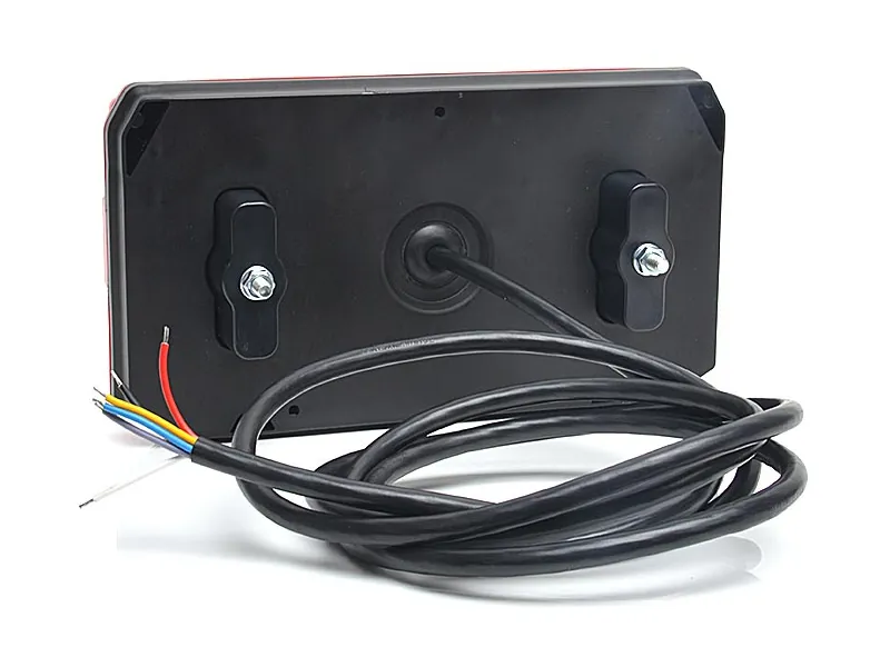 WAS LED galinis žibintas priekaboms | Universalus 6 funkcijų | 12-24V | Ypač atsparus - Attēls 2