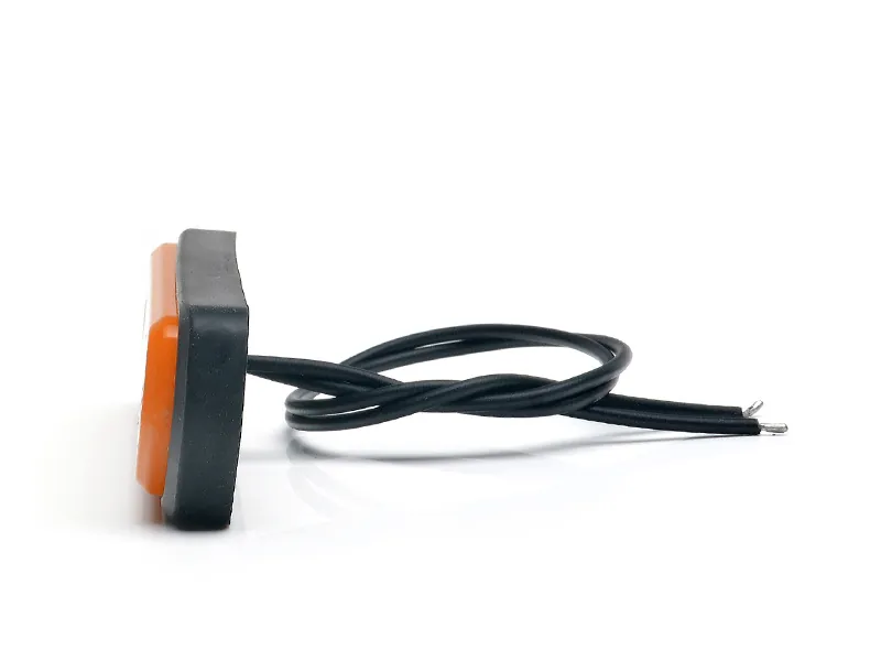 WAS Geltoni LED Šoniniai Gabaritiniai Žibintai (12-24V) - ECE Sertifikuoti - Attēls 3
