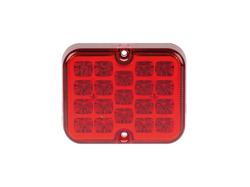 AUTOLINE LED Galinis Rūko Žibintas 19xLED | E-patvirtintas | 12-24V | 100x80mm - Ledbarzibintai.lt