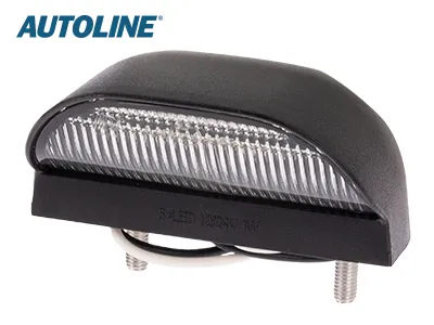 AUTOLINE LED Numerio Apšvietimas, Juodas, 5 LED, 12-24V, E-Sertifikuotas - Attēls 3