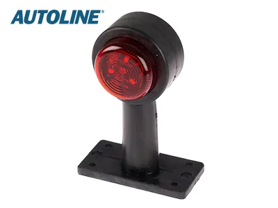 AUTOLINE LED Šoninis Gabaritinis Žibintas su Guminu Laikikliu, 12-24V, E Patvirtintas - Attēls 4