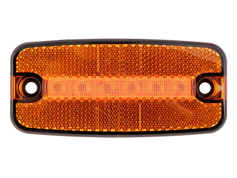 TRUCKVISION LED Šoninis Gabaritinis Žibintas su Posūkio Indikatoriumi, 12-24V, IP67, Geltona