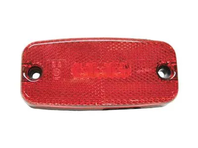 LED Šoninis Gabaritinis Žibintas su Raudonu Atšvaitu, 3 LED, 9-36V Įtampa