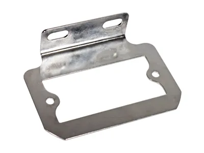 Nerūdijančio plieno Clamp Base tvirtinimo kronšteinas žibintams - varžtų tarpas 90mm, 115x83mm matmenys - Ledbarzibintai.lt