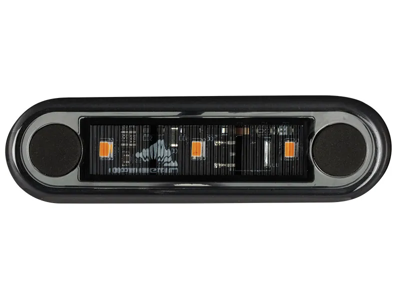 OPTIBEAM Dark Phantom LED gabaritinis žibintas oranžinis, 79,5 x 22,5 mm, 0,5 m ADR kabelis - Attēls 2