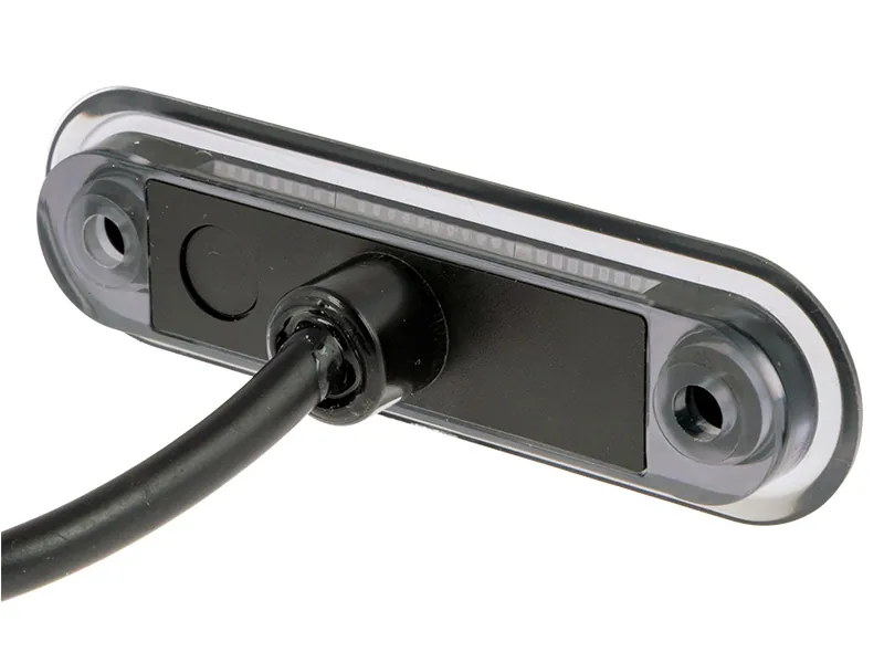 OPTIBEAM Dark Phantom LED gabaritinis žibintas raudonas, 79,5 x 22,5 mm, 0,5 m ADR kabelis - Attēls 7