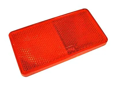 Reflector Raudonas Atšvaitas 55x105mm - Automobilių, Priekabų ir Kitų Transporto Priemonių Žymėjimui