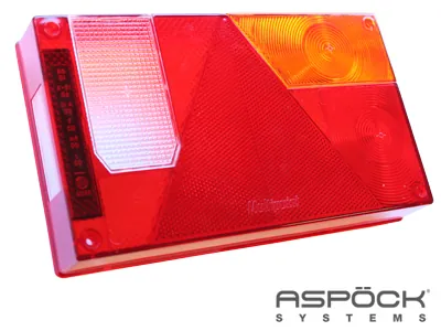 Aspöck Extra Glass Cover - Atsarginis Stiklas Priekabų Žibintams (240x140mm)