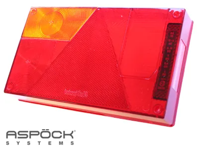 Aspöck Atsarginis stiklas Halogeniniams Priekabų Žibintams (240x140mm) - Ledbarzibintai.lt