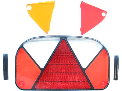 Aspöck Atsarginis Stiklas Halogeniniams Priekabų Žibintams, 240x140mm