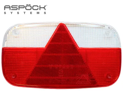 Aspöck Atsarginis Stiklo Gaubtas Priekabos Žibintui - 244x138mm - Ledbarzibintai.lt