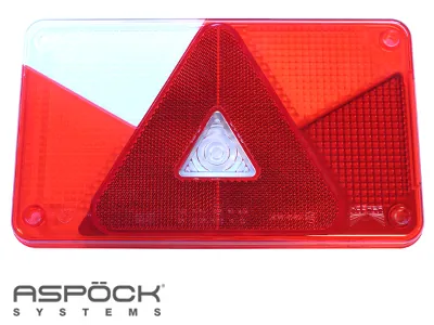 Aspöck Extra Glass Cover - Atsarginis Stiklas Priekabų Halogeniniams Žibintams (240x140mm)