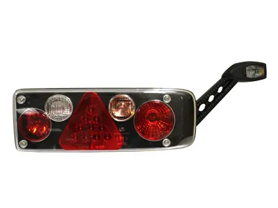 HELLA LED Galinis Dešininis Priekabos Žibintas, 24V, 370x130x88mm (SKU: 1608-47650)