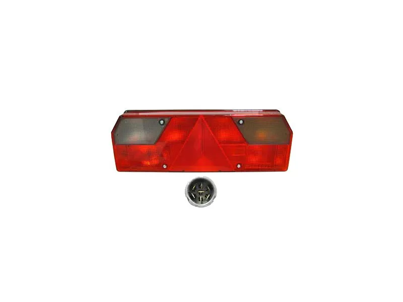ASPÖCK Europoint I priekabos galinis žibintas 420x149mm su jungtimi, dešinysis - Ledbarzibintai.lt