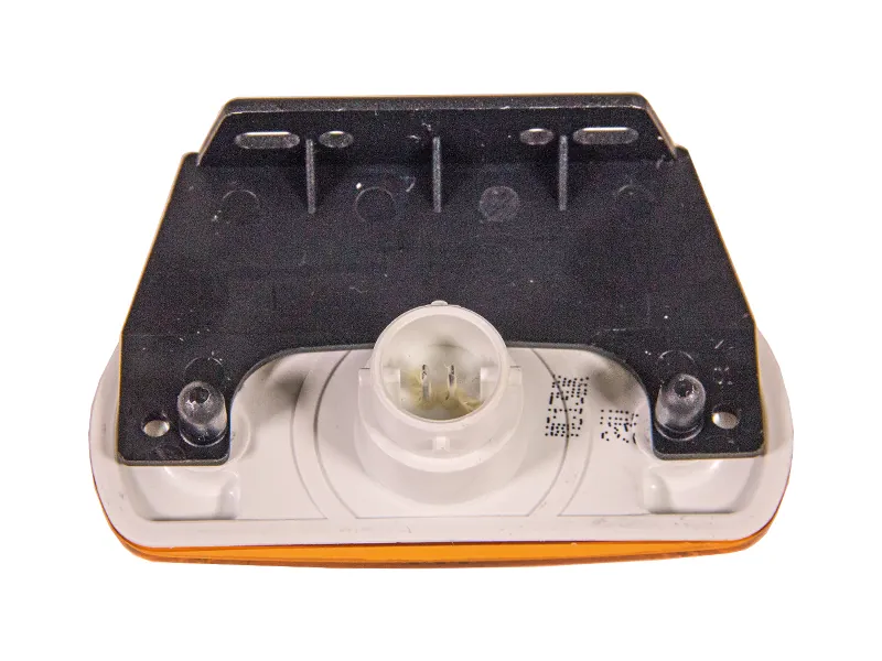 Geltonas LED šoninis gabaritinis žibintas 24V su reflektoriumi - SKU: 1608-4821 - Attēls 2