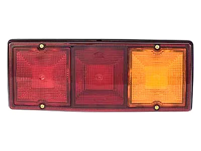 AUTOLINE 3-kamerų galinis žibintas su stabdžio ir posūkio signalu, tvirtinimas 110mm, BA15s