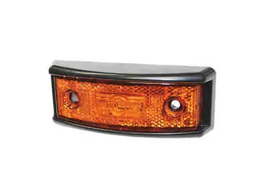 LED Šoninis Geltonas Gabaritinis Žibintas ECE (CAT.5) Sertifikuotas 10-30V IP6K9K Atsparumas