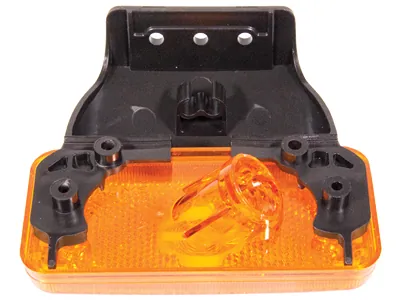 Geltonas halogeninis šoninis gabaritinis žibintas automobiliams Citroen Jumper, Fiat Ducato, Peugeot Boxer 2006+ - Attēls 2