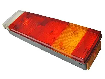 VIGNAL 7-kamerų galinis žibintas sunkvežimiams, universalus kairės/dešinės pusės, 466x130x81mm, BA15s jungtis