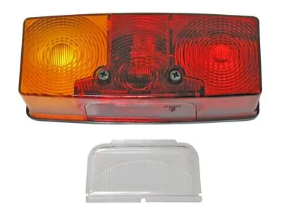 Vignal Galinis Žibintas 1608-5050 - 2 Funkcinių Kamerų Sistema su Numerio Apšvietimu, BA15s